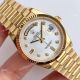 (EW Factory )Swiss Grade 1 Copy Rolex Day-Date 36mm Watch All Gold White MOP Dial (4)_th.jpg
